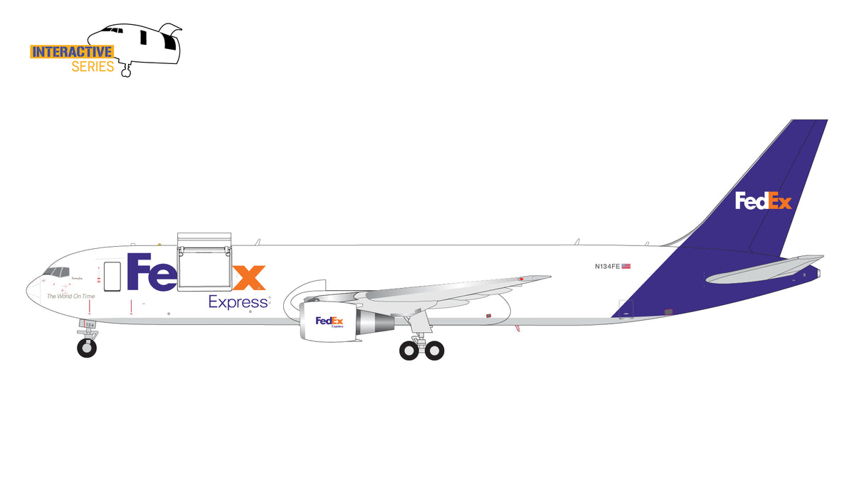 GeminiJets G2FDX1169 1:200 FedEx Boeing 767-300F (Optional 