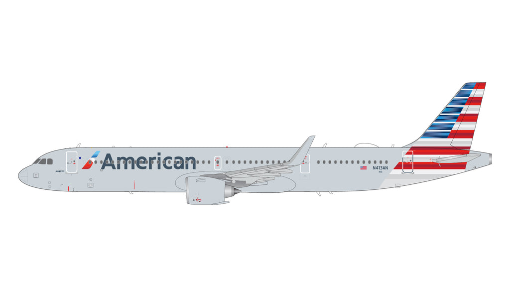 GeminiJets G2AAL1352 1:200 American Airlines Airbus A321neo N413AN