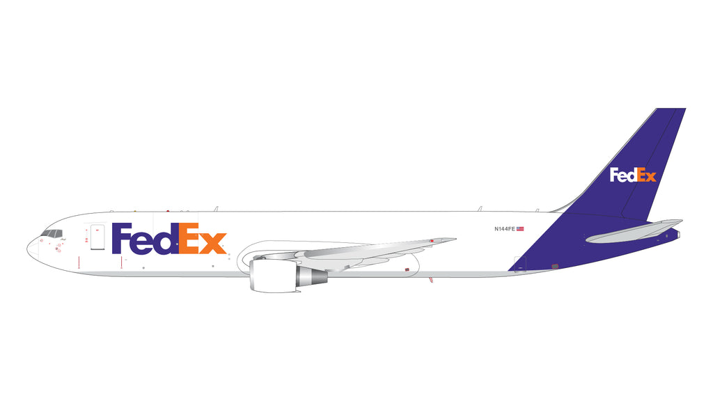 GeminiJets G2FDX1377 1:200 FedEx Boeing 767-300F (New Livery) N144FE