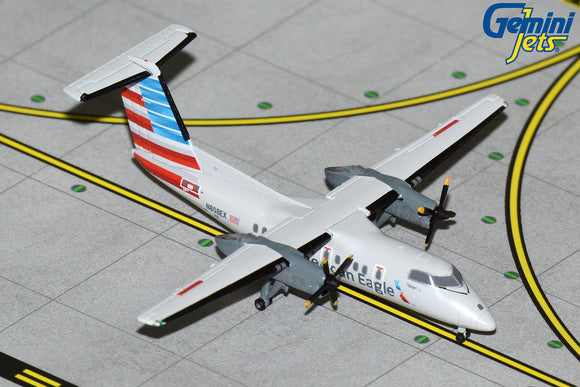 GeminiJets GJAAL1707 1:400 American Eagle Dash 8-100 N808EX