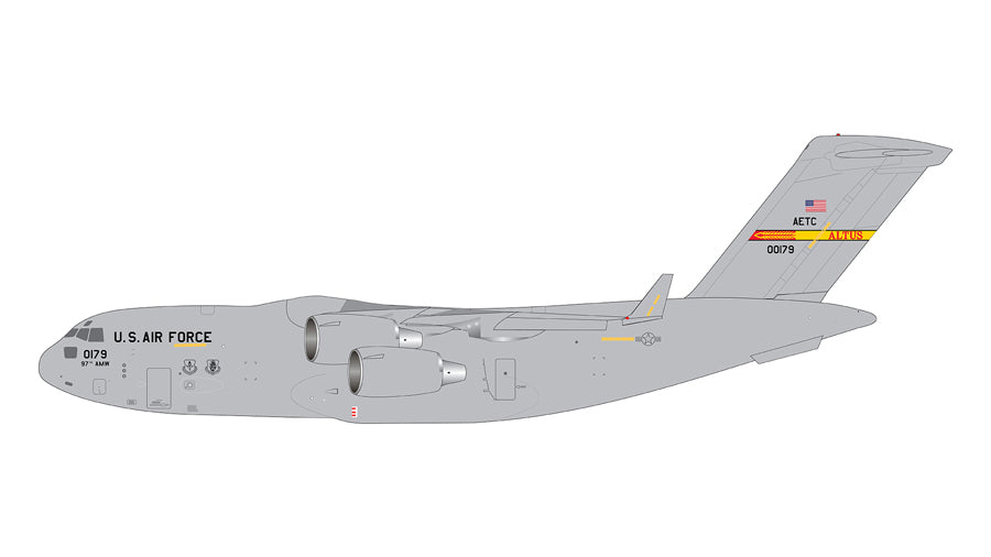 GeminiJets G2AFO1006 1:200 U.S. Air Force C-17 Globemaster III 